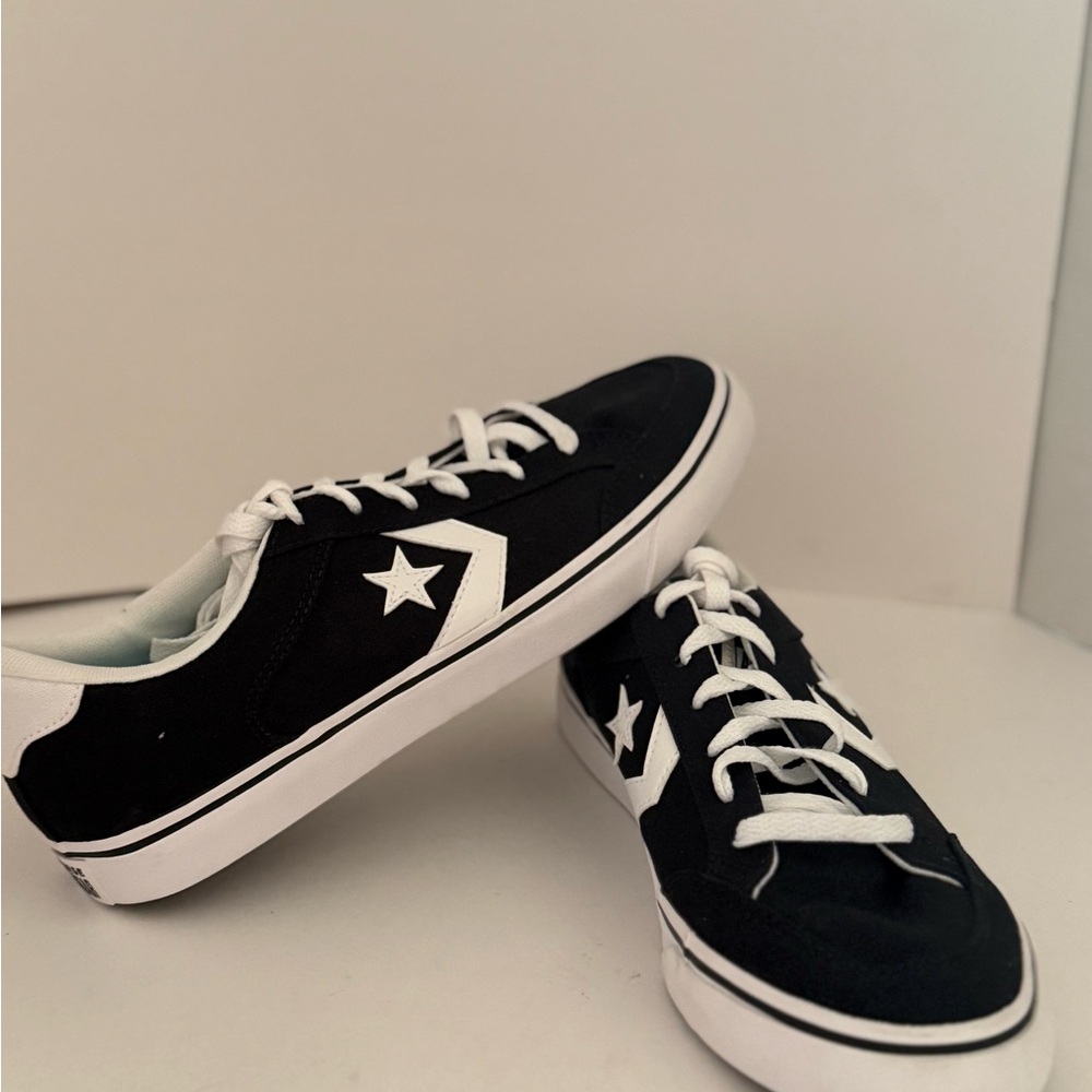 Converse AS Tobin Blk/Wht Comfort Cushion Canvas Sneakers Men’s 10,5, Women’s 12